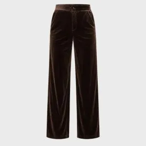 Velourbukse Choco