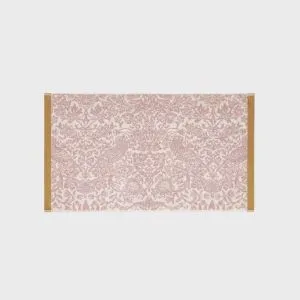 Strawberry Thief badematte, 50x90 - Plaster Pink