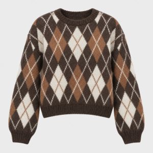 Argyle Sweater Choco