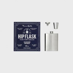 The Essentials - Hip Flask, Dark Blue