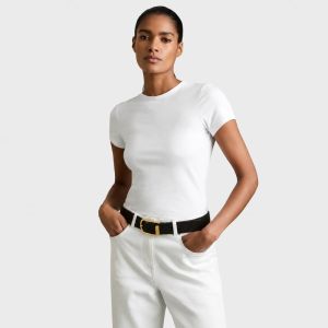 Jolie Soft Tee White