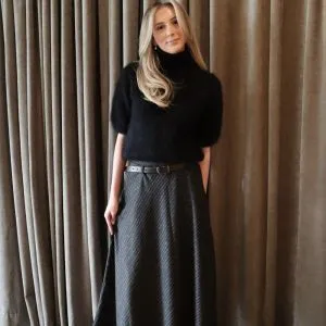 Joselina Black Skirt