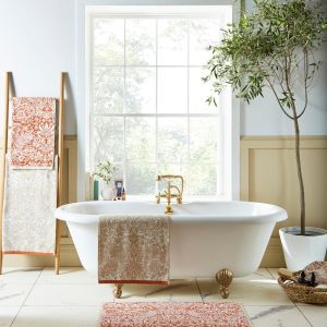 Strawberry Thief Håndkle - Linen Rust