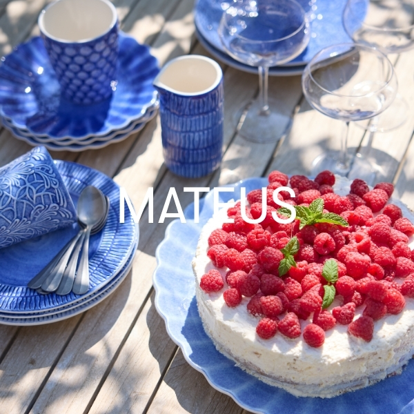 Mateus — håndlagde keramikkservise